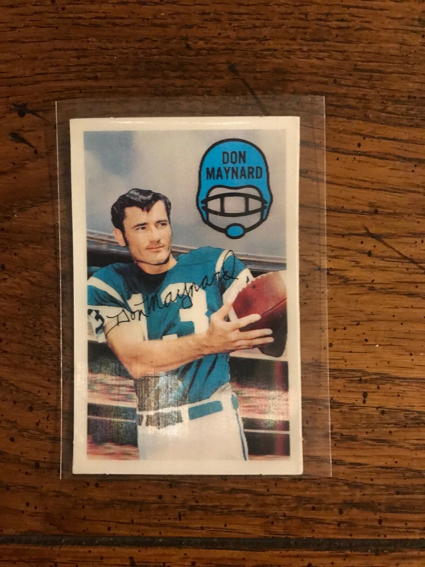 Don Maynard 1970 Kelloggs Football Card (043)