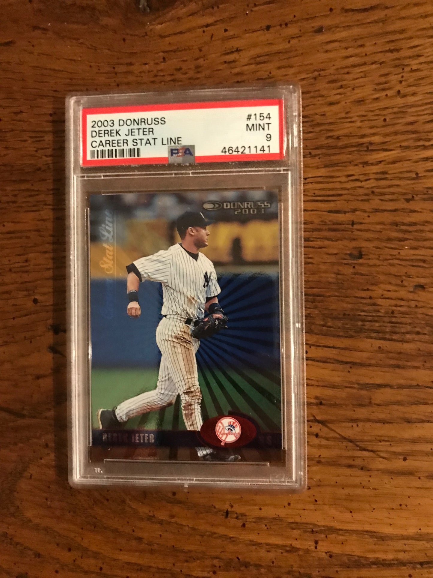 Derek Jeter 2003 Donruss Select PSA 9 (2013)