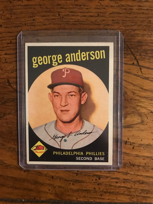 George (Sparky) Anderson Rookie 1959 Topps (088)