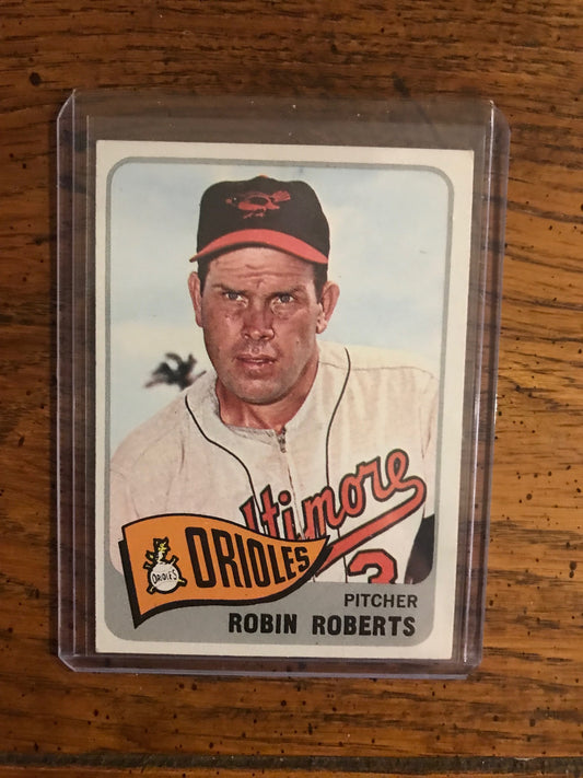 Robin Roberts 1965 Topps Baseball Card (099)