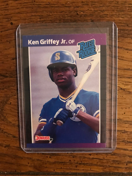 Ken Griffey Jr. 1989 Donruss Rated Rookie (068)