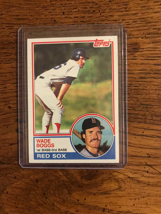 Wade Boggs Rookie 1983 Topps Baseball Card (235)