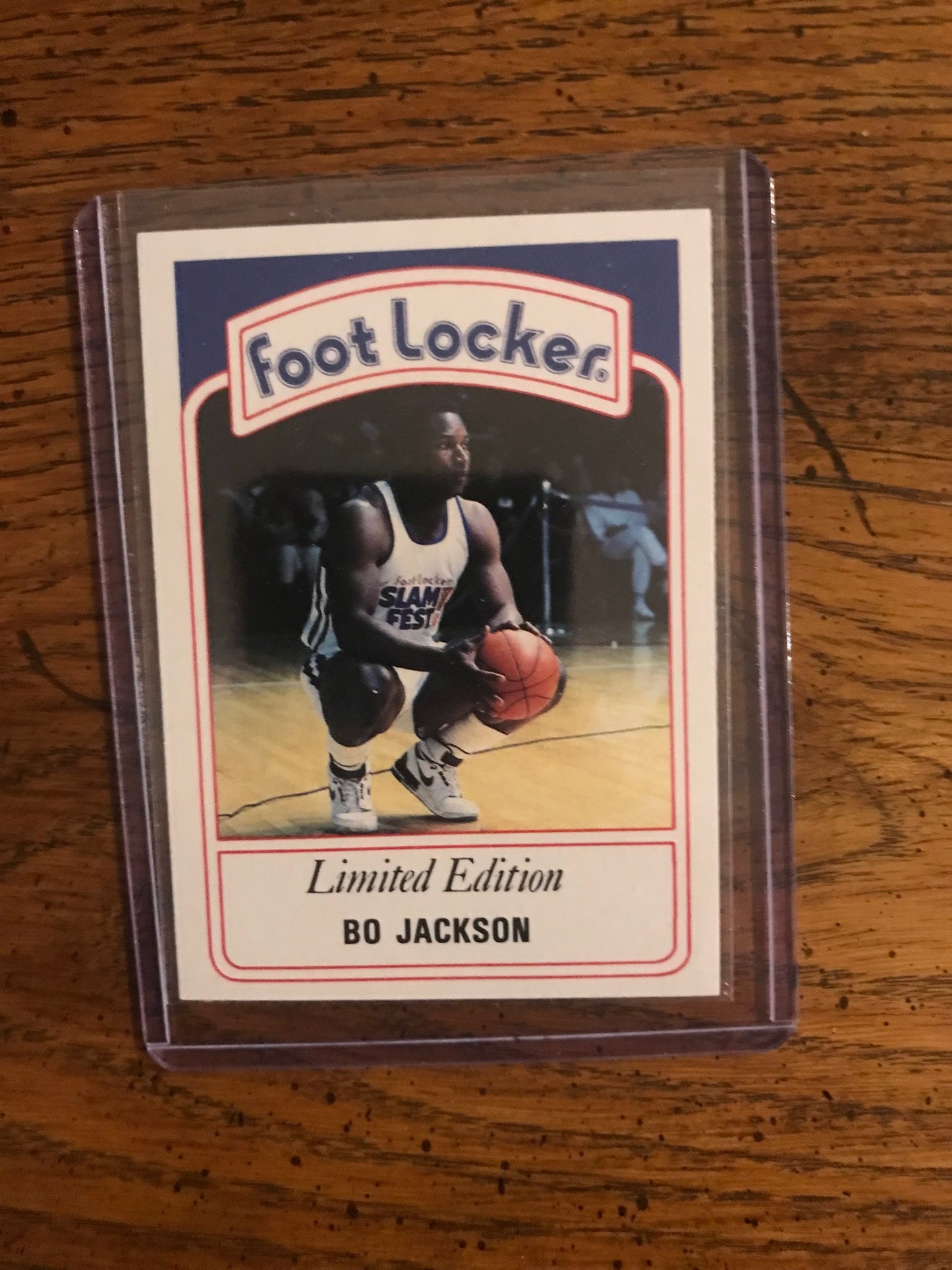 Bo Jackson 1991 Footlocker Baseball Card (073)