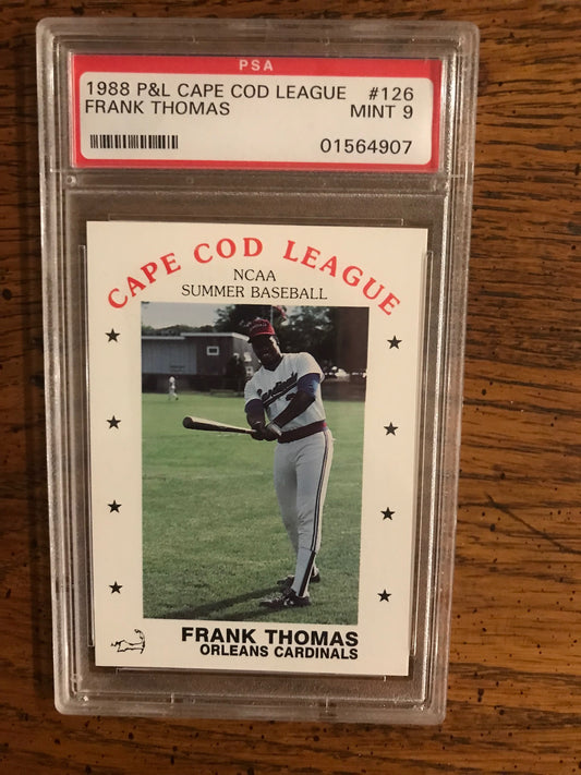 Frank Thomas 1988 Cape Cod League PSA 9 (210)