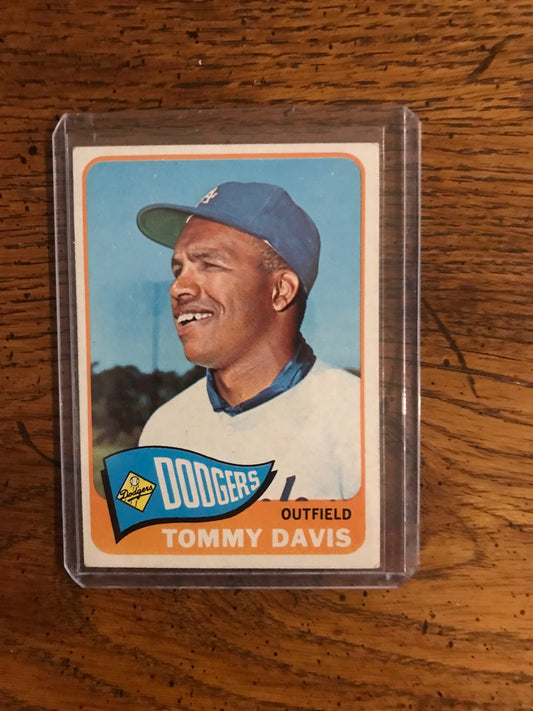 Tommy Davis 1963 Topps Baseball card (011)