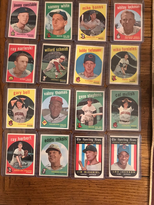 Bobby Tiefenauer 1958 Topps (Sale Is For One Card In Title) (257)