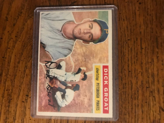 Dick Groat 1956 Topps Baseball Card (105)