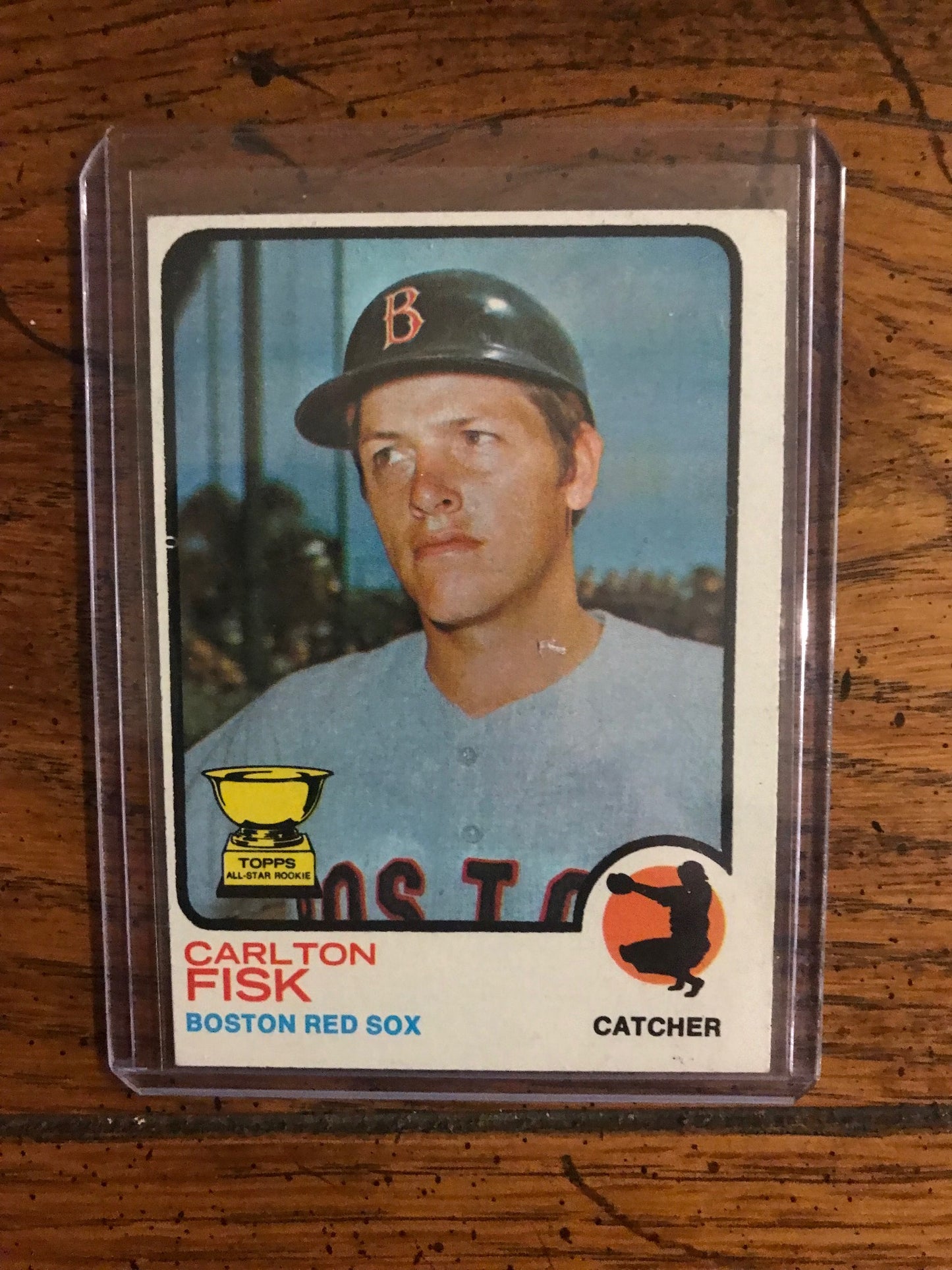 Carlton Fisk 1973 Topps Baseball Card (078)