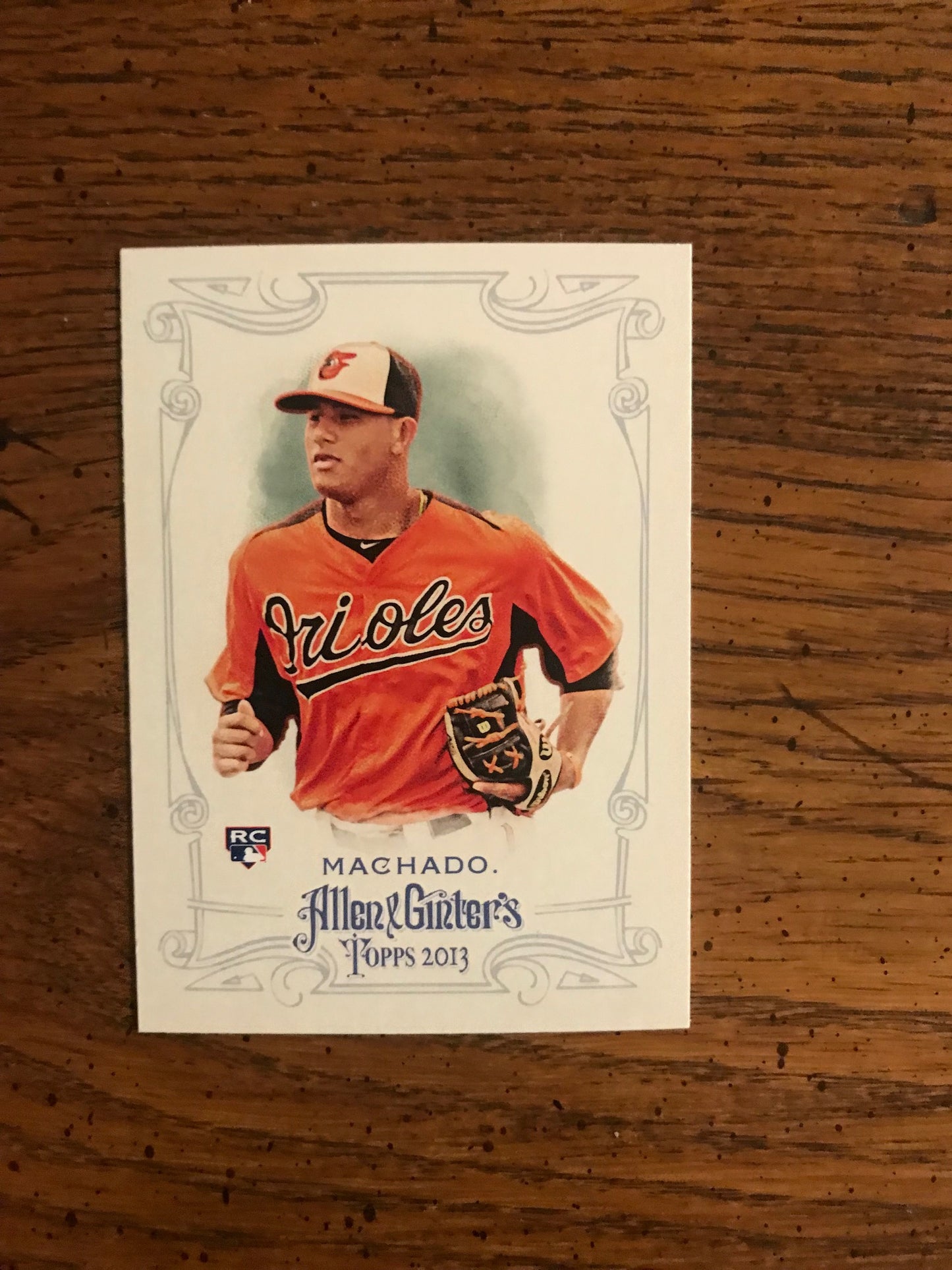 Manny Machado Rookie 2013 Allen & Ginter Baseball Card (007)