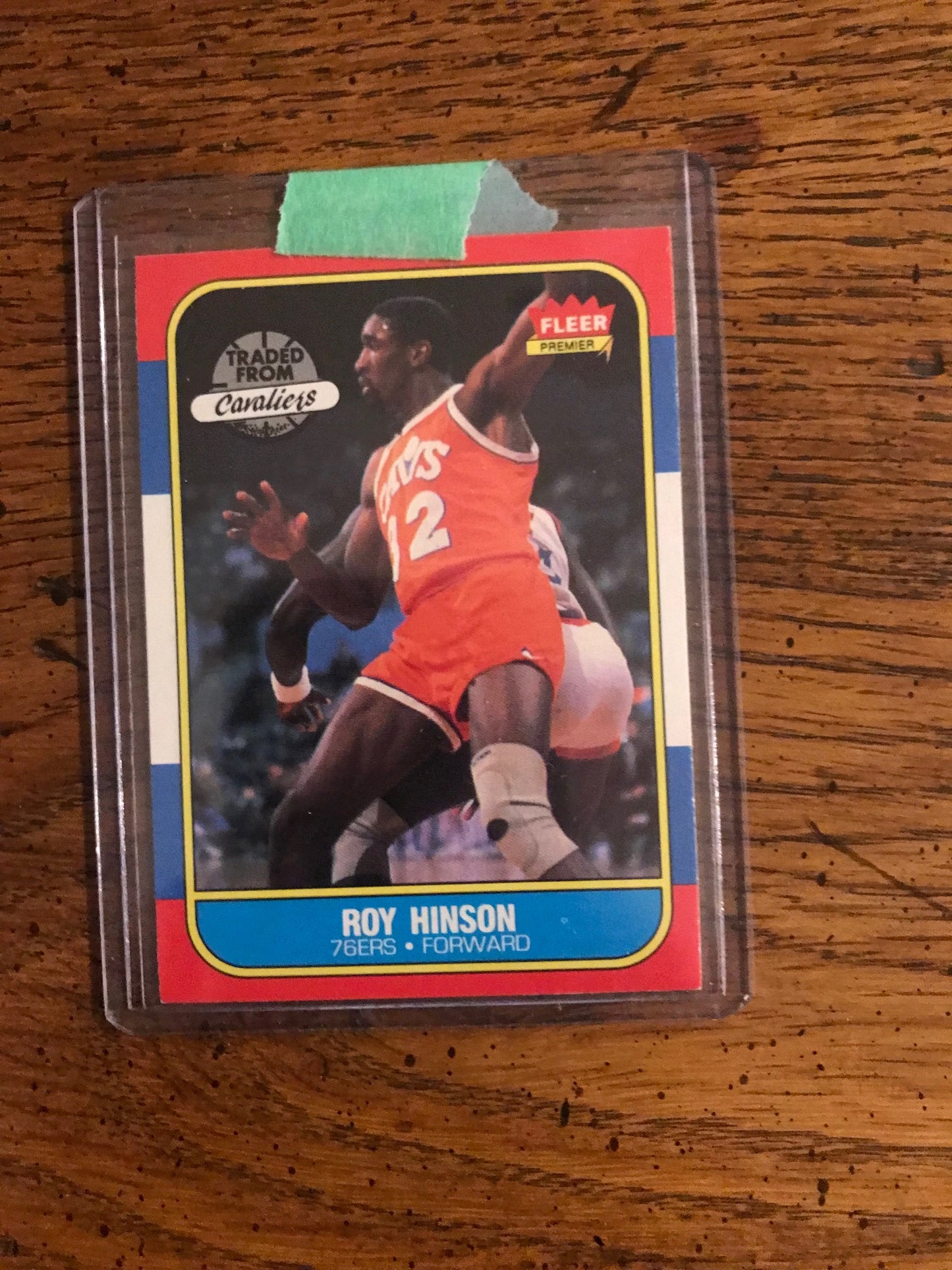 Roy Hinson 1986 Fleer Basketball Card (027)